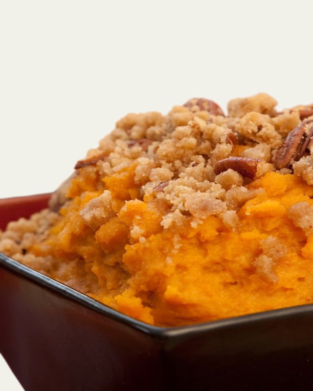 Sweet Potato Casserole, Serves 4-6